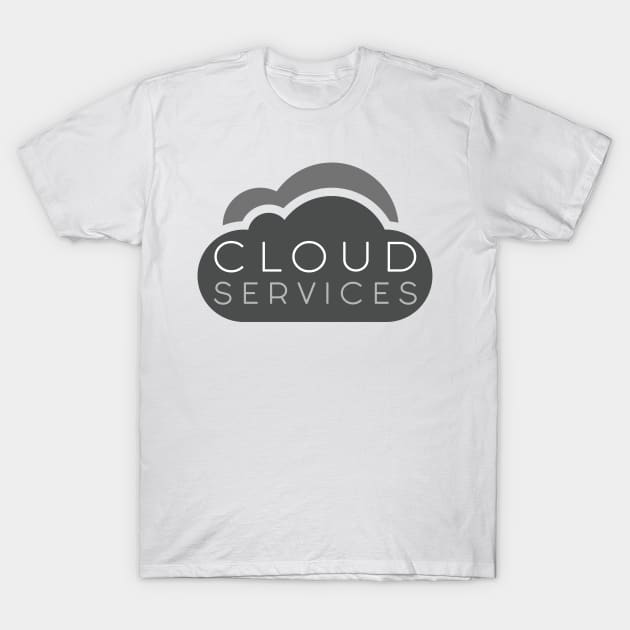 Cloud Services T-Shirt by JakeRhodes